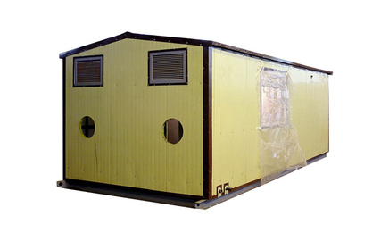 Модульная котельная на дизельном топливе мощностью 600 кВт